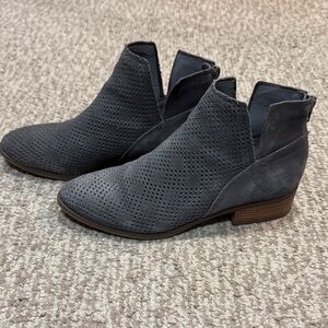 Crown Vintage Charcoal Ankle Booties
